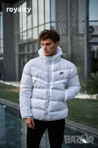 Nike мъжко бяло яке , снимка 3 - Якета - 51946132