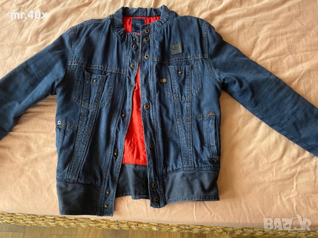 Дънково яке G-star, снимка 2 - Якета - 53807637