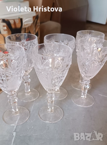Кристални чаши