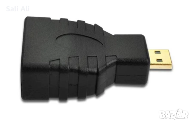Адаптер Micro HDMI (Тип D към Тип A) – Микро HDMI адаптер за HDTV, снимка 3 - Кабели и адаптери - 51795744