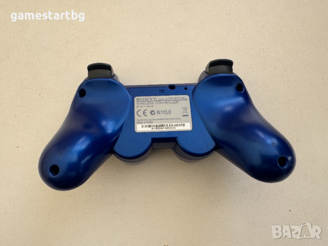 Оригинален безжичен контролер за PS3 Dualshock 3 - Blue, снимка 2 - Аксесоари - 52615458