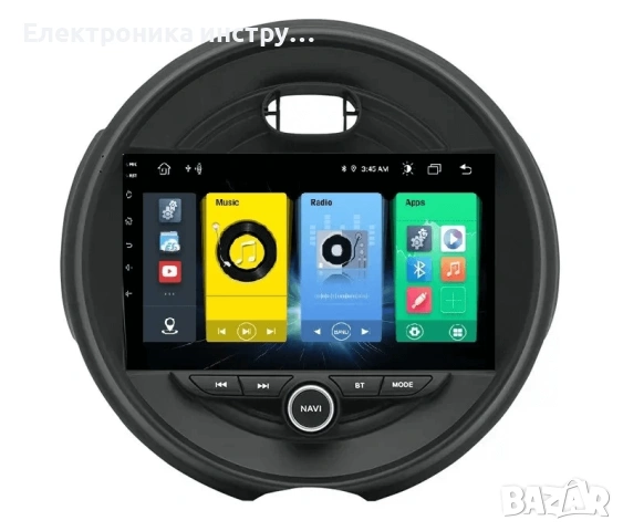 Android мултимедия CarPlay Android Auto + Камера Mini Cooper 2015-2019, снимка 3 - Аксесоари и консумативи - 53928184