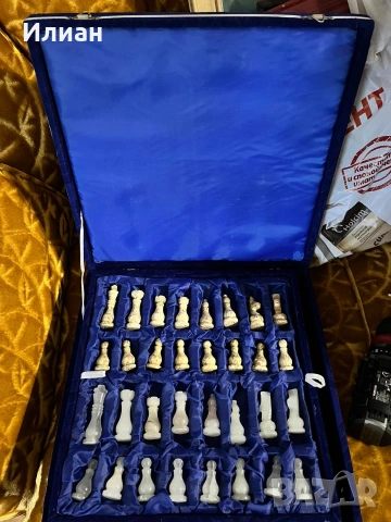 Шах Lokah от оникс и мрамор