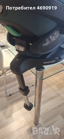Maxy cosy стол с адаптер за кола бебе, снимка 9 - Столчета за кола и колело - 53946897