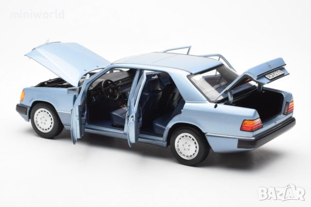 Mercedes-Brnz 230 E W124 1990 - мащаб 1:18 на Norev моделът е нов в кутия, снимка 4 - Колекции - 45502550