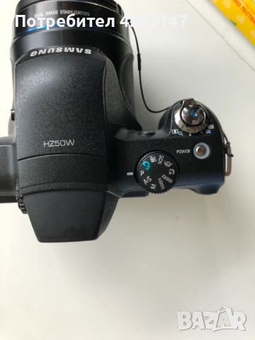 Samsung HZ50W Digital Camera(с основен комплект аксесоари-черен), снимка 5 - Фотоапарати - 53585801