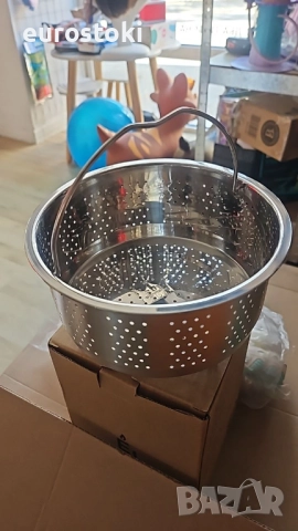 Кошница за тенджера за готвене на пара, под налягане, от неръждаема стомана, резервни части за тендж, снимка 6 - Съдове за готвене - 52297093