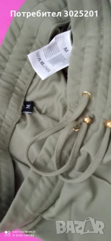 Дамски Спортно - Елегантен Панталон с връзки размер М / Л, снимка 2 - Панталони - 50852673