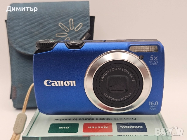 Canon powershot A3300 IS digital camera дигитална камера фотоапарат, снимка 2 - Фотоапарати - 52519726