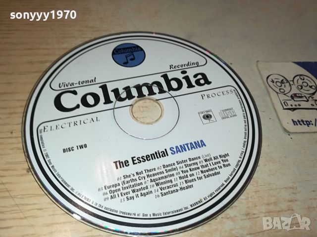 SANTANA DISC TWO CD 1804241830, снимка 1 - CD дискове - 45342397