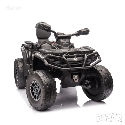 Акумулаторно двуместно бъги Can-Am 4x4  24v батерия, с меки гуми, снимка 5 - Електрически играчки - 50268676