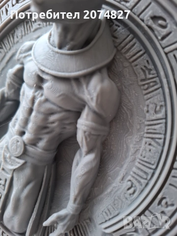 Anubis - Relief Sculpture /3D релефна скулптура, снимка 4 - Декорация за дома - 53451273