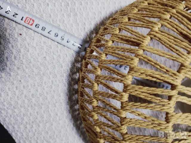 Лампа тип пендел/ лампион с дълъг кабел тип въже, снимка 6 - Лампи за таван - 53064254