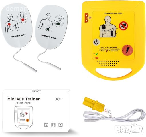 Mini AED Trainer, дефибрилатор за обучение (XFT-D0009), снимка 1 - Друга електроника - 46174264