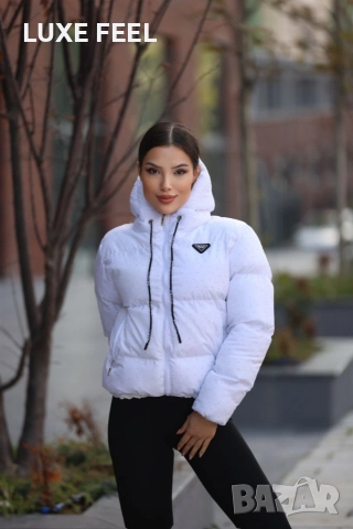 Дамски Зимни Якета с Камъни ⚜️Prada, снимка 2 - Якета - 52564541