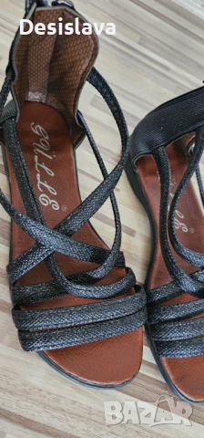 Черни сандали, снимка 6 - Детски сандали и чехли - 50665206