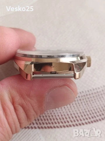 Часовник Слава/Slava механичен позлата, снимка 9 - Мъжки - 51386193