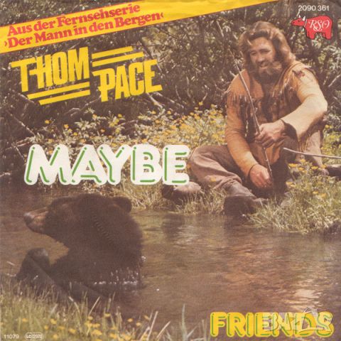 Грамофонни плочи Thom Pace – Maybe 7" сингъл, снимка 1 - Грамофонни плочи - 45395240