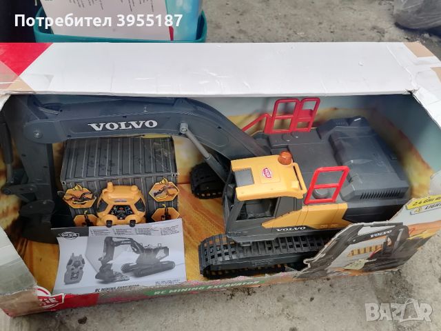 Багер играчка с дистанционно , снимка 3 - Коли, камиони, мотори, писти - 45844972