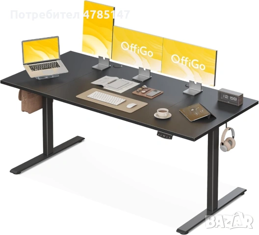 Електрическо регулируемо бюро OffiGo 160 см.