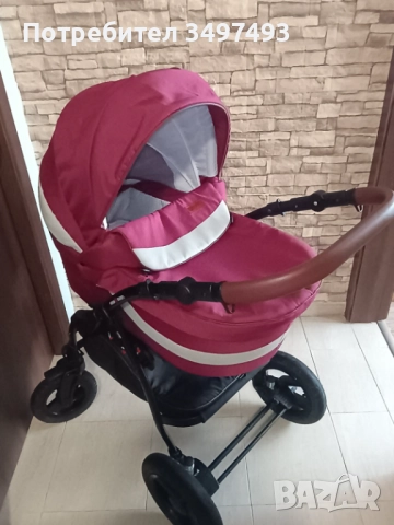 Изгодно!! Бебешка/Детска количка 3 в 1 Verdi Optima, снимка 2 - Детски колички - 52126667