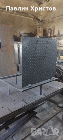 Изработка на различни видове метални капаци за шахти 