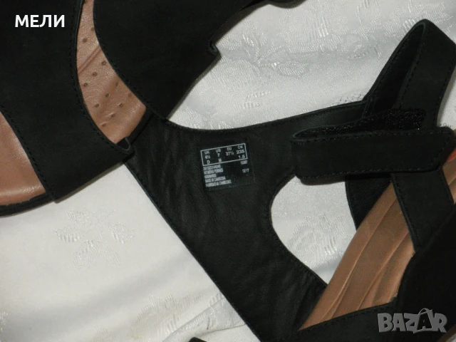 CLARKS нови естествен набук 37и1/2, снимка 9 - Сандали - 51013701