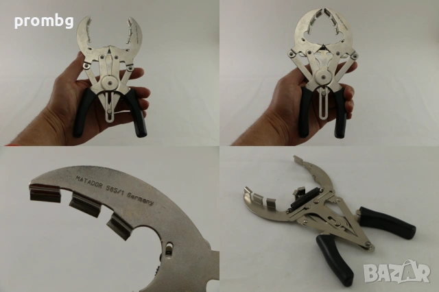 оригинални немски сегментни клещи 200 мм, сегменти, Matador-Германия, снимка 3 - Клещи - 50600339
