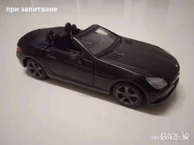 Mercedes CLK GTR 1:26 и Mercedes SLK 1:24, Maisto, Lamborgini Sesto Elemento, Motormax 1:24 , снимка 15 - Колекции - 51686201