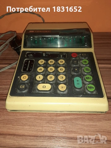 Стар калкулатор - Toshiba 1217