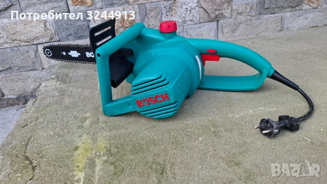 Електрически верижен трион BOSCH AKE 35S , снимка 3 - Градинска техника - 53475893