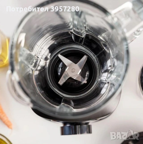 Блендер Taurus Prior Advance+ 1800 (1800W, 2L, 6 ножа, 4 функции, филтър, чаша), снимка 3 - Блендери - 53283217