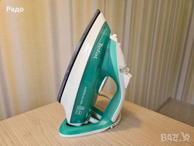 Нова Ютия Tefal FV3510 Supergliss 3510 парна MADE IN FRANCE гладене топлинен импулс пара глади вода