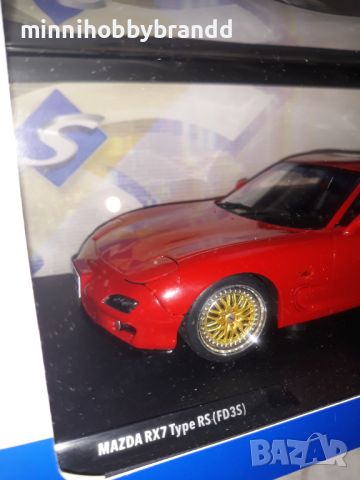 Mazda RX7 Type RS(FD35) 1.18 SOLIDO TOP   TOP TOP  MODEL., снимка 16 - Колекции - 46019427