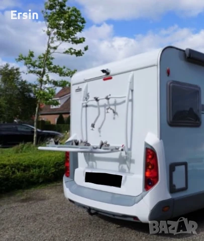 Оригинална стойка за 2 велосипеда  За Кемпер KNAUS SUN-TI05 Цвят : Бял  (чисто нов)  , снимка 18 - Къмпинг мебели - 50075407