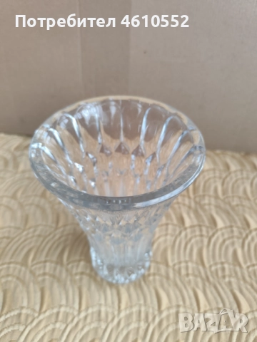 Нова ваза от калиево стъкло, снимка 2 - Вази - 51986337