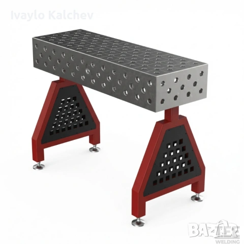 Заваръчна опора TitanWeld – дебелина на плота 25 мм welding support, снимка 9 - Други машини и части - 53868428