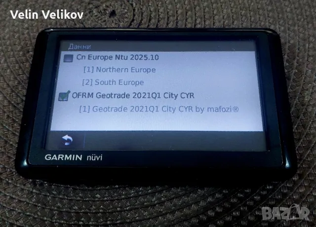 Актуализирана с последни карти за 2025 година навигация Garmin Nuvi 1340, снимка 5 - Части - 46980444