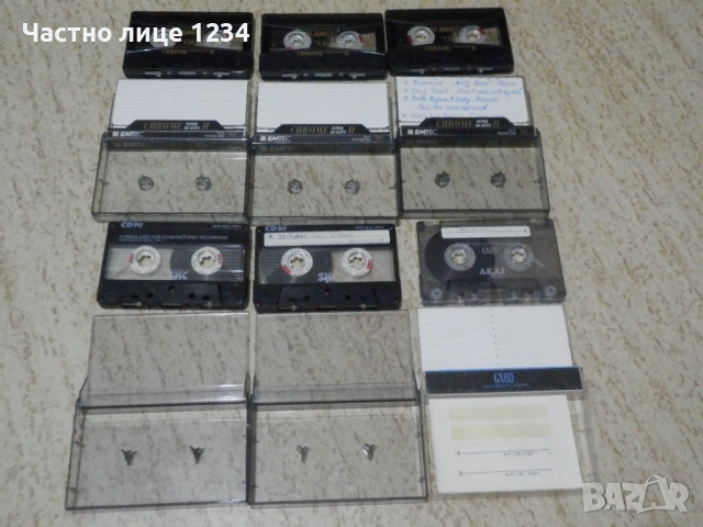 Хромни касети - TDK Super D 90/ CDing2 60 & SD 90/ Maxell SX 90/ EMTEC CHROME II 90/ AKAI GX60/ SKC , снимка 4 - Аудио касети - 48588902