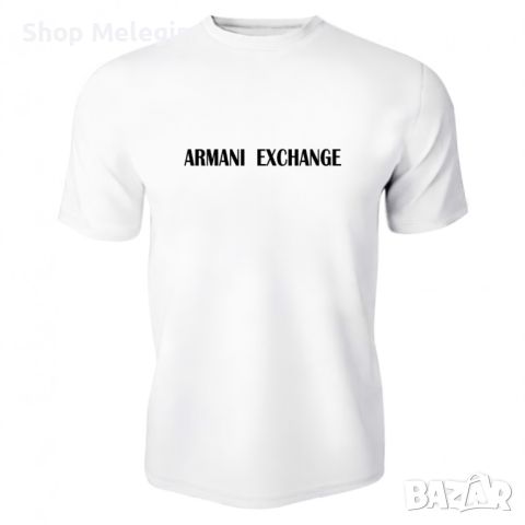Мъжка тениска Armani, снимка 1 - Тениски - 46364486