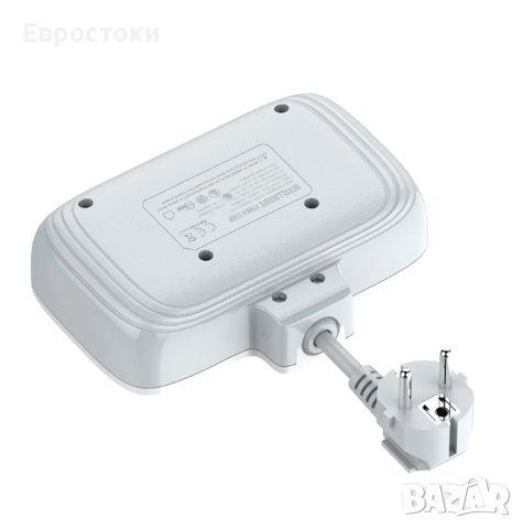 Разклонител LDNio SE2435 SS000196,220V, Зарядно, 2 гнезда и 3 USB + Type C, с ключ, Fast Charge, снимка 2 - Друга електроника - 46112690