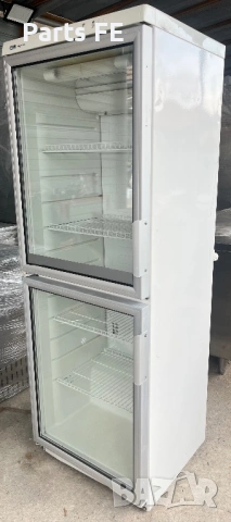 Хладилна витрина вертикална 2 врати професионална hladilna vitrina vertikalna profesionalna