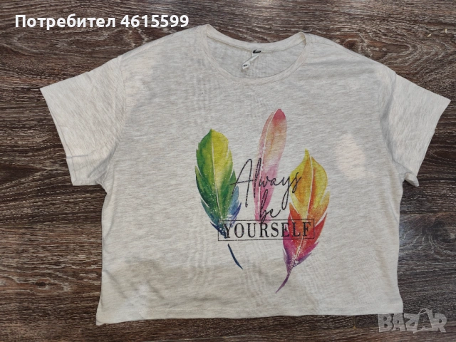 нова къса блузка, снимка 3 - Тениски - 53951444