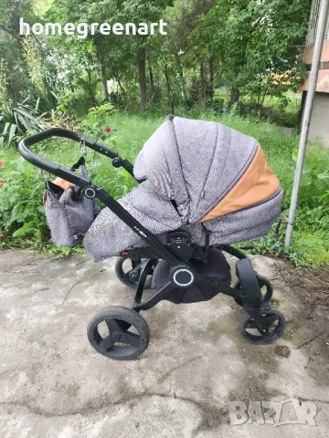Полска комбинирана бебешка количка Adamex avatar 3в1 + подаръци , снимка 18 - Детски колички - 50316996