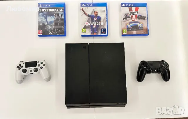 PlayStation 4 с 2 Джойстика , снимка 1 - PlayStation конзоли - 48015499