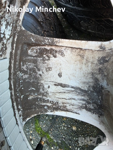 Джанти за мерцедес МЛ163 275/55/17, снимка 4 - Гуми и джанти - 53105919