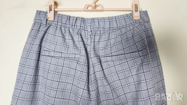 Дамски панталони Reserved сиво каре, снимка 3 - Панталони - 54125800