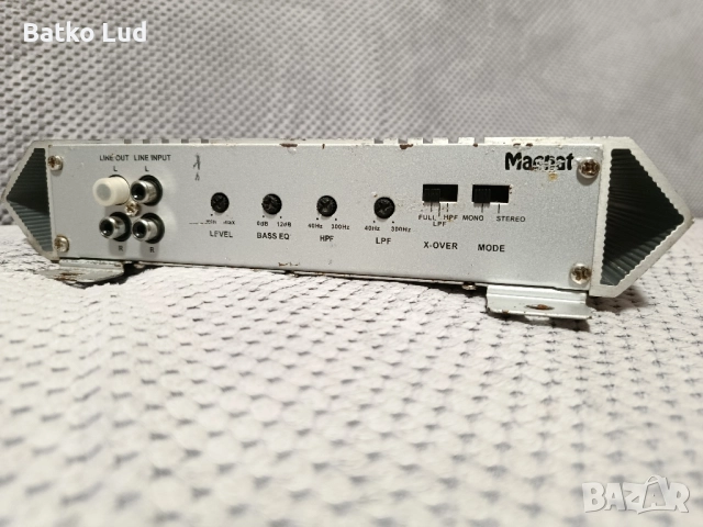 Усилвател Magnat The Rock 400, снимка 7 - Ресийвъри, усилватели, смесителни пултове - 52446785