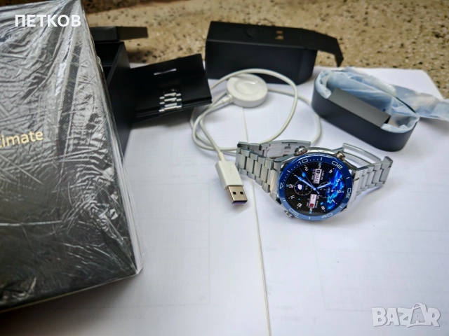 Huawei Watch Ultimate Blue Titanium, снимка 6 - Смарт часовници - 52104883