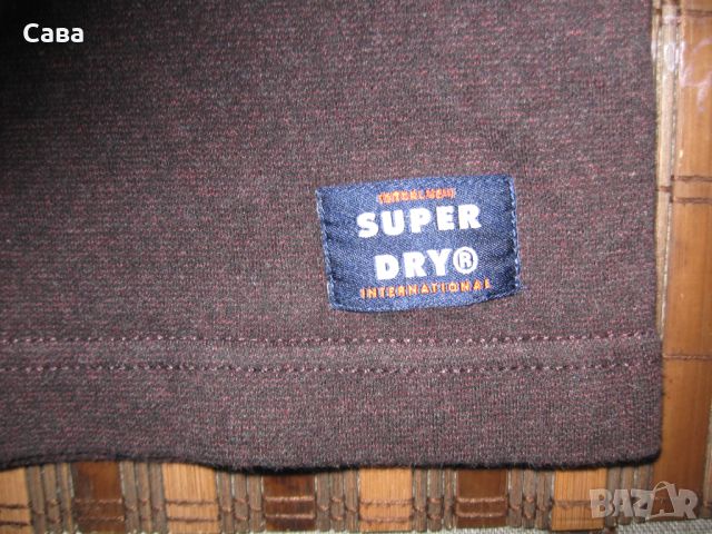 Ватирана блуза SUPERDRY  мъжка,С-М, снимка 4 - Блузи - 45306313